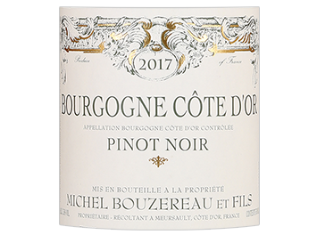 Michel Bouzereau et Fils - Bourgogne Côte d'Or - Pinot Noir - Rouge - 2017
