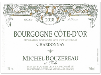Michel Bouzereau et Fils - Bourgogne Côte d'Or - Blanc - 2018