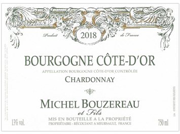 Michel Bouzereau et Fils - Bourgogne Côte d'Or - Blanc - 2018