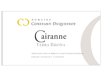 Domaine Constant-Duquesnoy - Côtes du Rhône Villages Cairanne - Terra Rhona - Rouge - 2016