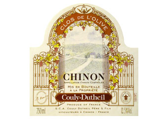 Couly Dutheil - Chinon - Clos de l'Olive Rouge 2009