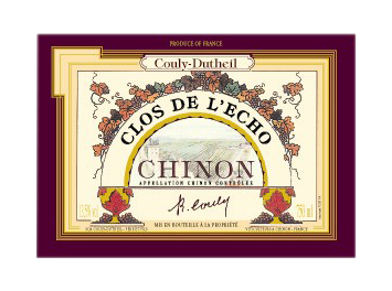 Couly Dutheil - Chinon - Clos de l'Echo - Rouge - 2011