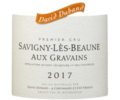 Domaine David Duband - Savigny-lès-Beaune 1er cru - Aux Gravains - Rouge - 2017