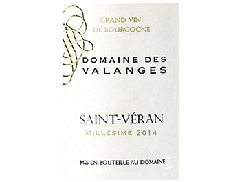 Domaine des Valanges - Saint-Véran - Blanc - 2014