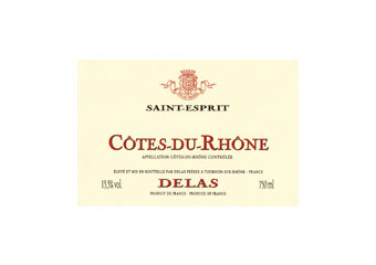 Delas - Côtes du Rhône - Saint-Esprit Rouge 2008