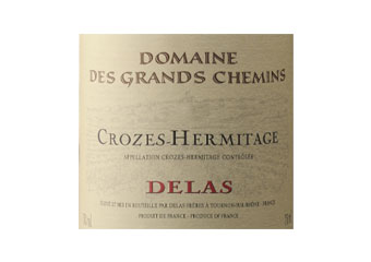 Delas - Crozes-Hermitage - Domaine des Grands Chemins Rouge 2008