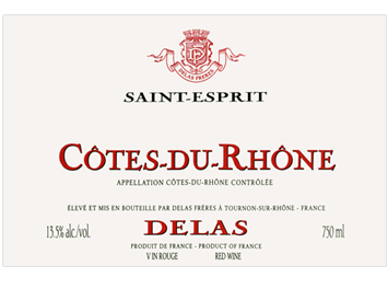 Delas - Côtes du Rhône - Saint Esprit - Rouge - 2011