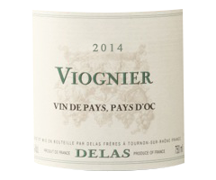 Delas - Vin de Pays d'Oc - Viognier - Blanc - 2014