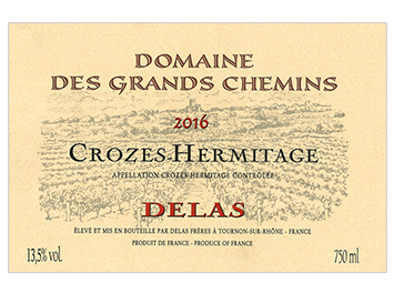Delas - Crozes-Hermitage - Domaine des Grands Chemins - Rouge - 2016