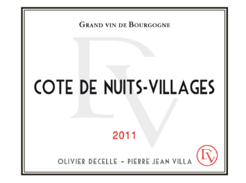 Decelle-Villa - Côte de Nuits Villages - Rouge 2011