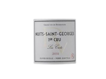 Decelle-Villa - Nuits-Saint-Georges Premier Cru - Les Crots - Rouge - 2010