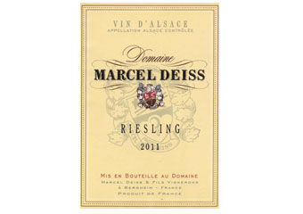 Marcel Deiss - Alsace - Riesling Blanc 2011