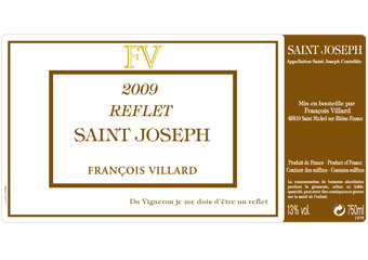 Domaine François Villard - Saint-Joseph - Reflet Rouge 2009