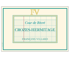 Domaine François Villard - Crozes-Hermitage - Cour de Recré - Blanc - 2016