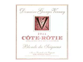 Domaine Georges Vernay - Côte-Rôtie - Blonde du Seigneur - Rouge 2011