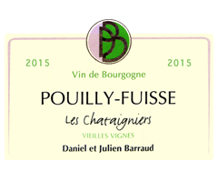 Domaine Daniel et Julien Barraud - Pouilly-Fuissé - Les Chataigniers - Blanc - 2015