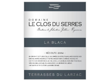 Domaine le Clos du Serres - Terrasses du Larzac - La Blaca - Rouge - 2014