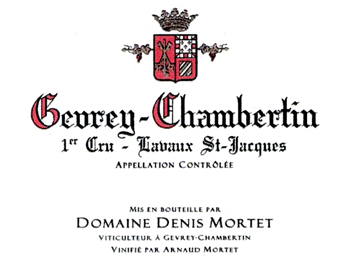 Domaine Denis Mortet - Gevrey Chambertin Premier Cru - Lavaux de Saint Jacques - Rouge - 2006