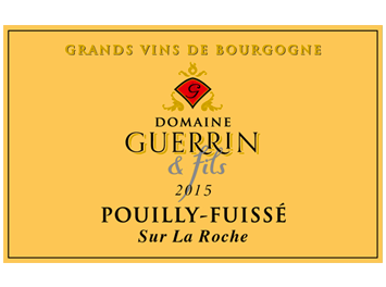 Domaine Guerrin et Fils - Pouilly-Fuissé - Sur la Roche - Blanc - 2015