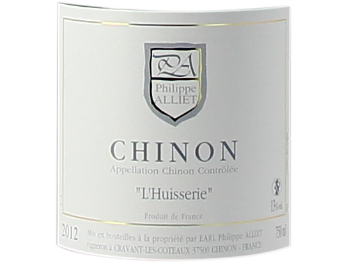 Philippe Alliet - Chinon - L'Huisserie - Rouge - 2012