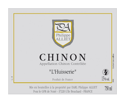 Philippe Alliet - Chinon - L'Huisserie - Rouge - 2013