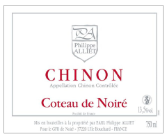 Philippe Alliet - Chinon - Coteau de Noiré - Rouge - 2015