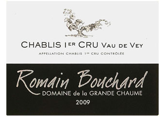 Romain Bouchard - Chablis Premier Cru - Vau de Vey Blanc 2009