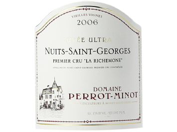 Domaine Perrot Minot - Nuits-St-Georges 1er Cru - La Richemone Vieilles Vignes Ultra - Rouge - 2006