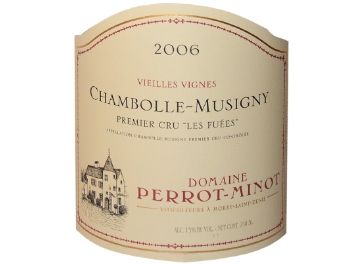 Domaine Perrot Minot - Chambolle-Musigny 1er Cru - Les Fuées Vieilles Vignes Rouge 2006