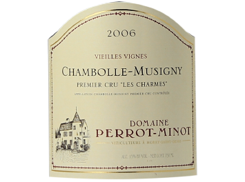 Domaine Perrot Minot - Chambolle-Musigny 1er Cru Les Charmes - Vieilles Vignes - Rouge - 2006
