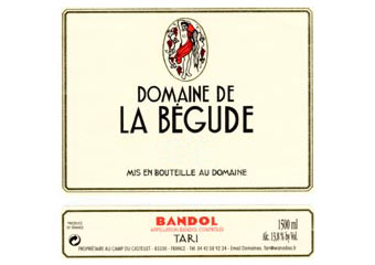Domaine de la Bégude - Bandol - Rouge 2007