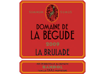 Domaine de la Bégude - Bandol - La Brulade Rouge 2009