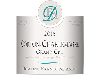 Domaine Françoise André - Corton-Charlemagne Grand Cru - Blanc - 2015