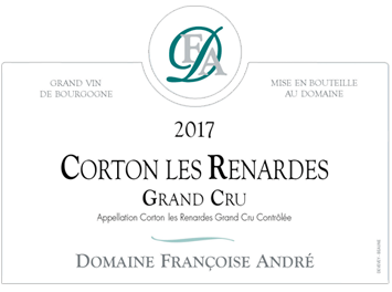 Domaine Françoise André - Corton Grand Cru - Les Renardes - Rouge - 2017