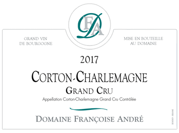Domaine Françoise André - Corton-Charlemagne Grand Cru - Blanc - 2017