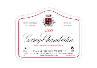 Domaine Thierry Mortet - Gevrey-Chambertin - Rouge 2009