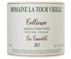 Domaine de la Tour Vieille - Collioure - Les Canadells - Blanc - 2015