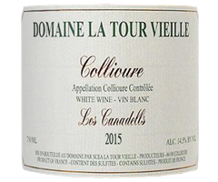 Domaine de la Tour Vieille - Collioure - Les Canadells - Blanc - 2015