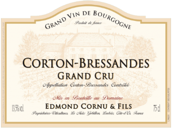 Domaine Edmond Cornu et Fils - Corton-Bressandes Grand Cru - Rouge - 2007