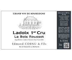 Domaine Edmond Cornu et Fils - Ladoix 1er cru - Le Bois Roussot - Rouge - 2016