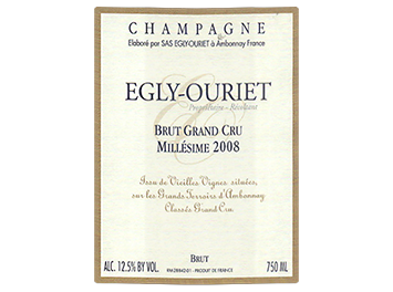 Egly-Ouriet - Champagne Grand Cru - Brut Vieilles Vignes - Blanc - 2008