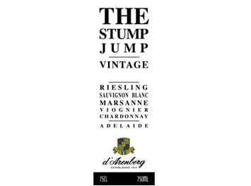 D'Arenberg - Mc Laren Vale - The Stump Jump - Blanc - 2015