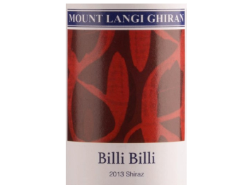 Mount Langi Ghiran - Victoria - Billi Billi - Rouge - 2013