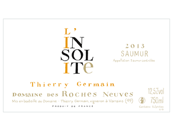 Domaine des Roches Neuves - Saumur - L'Insolite - Blanc - 2013