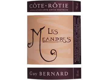Domaine Guy BERNARD - Côte-Rotie - Les Méandres - Rouge - 2012