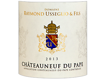 Domaine Raymond Usseglio - Châteauneuf du Pape - Rouge - 2013