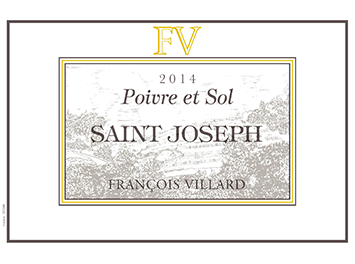 Domaine François Villard - Saint-Joseph - Poivre et Sol - Rouge - 2014