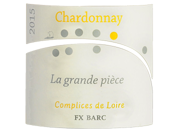 Complices de Loire - IGP Val de Loire - Chardonnay La Grande Pièce - Blanc - 2015