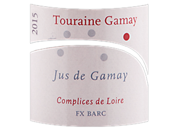 Complices de Loire - Touraine - Jus de Gamay - Rouge - 2015
