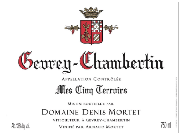 Domaine Denis Mortet - Gevrey-Chambertin - Mes Cinq Terroirs - Rouge - 2014